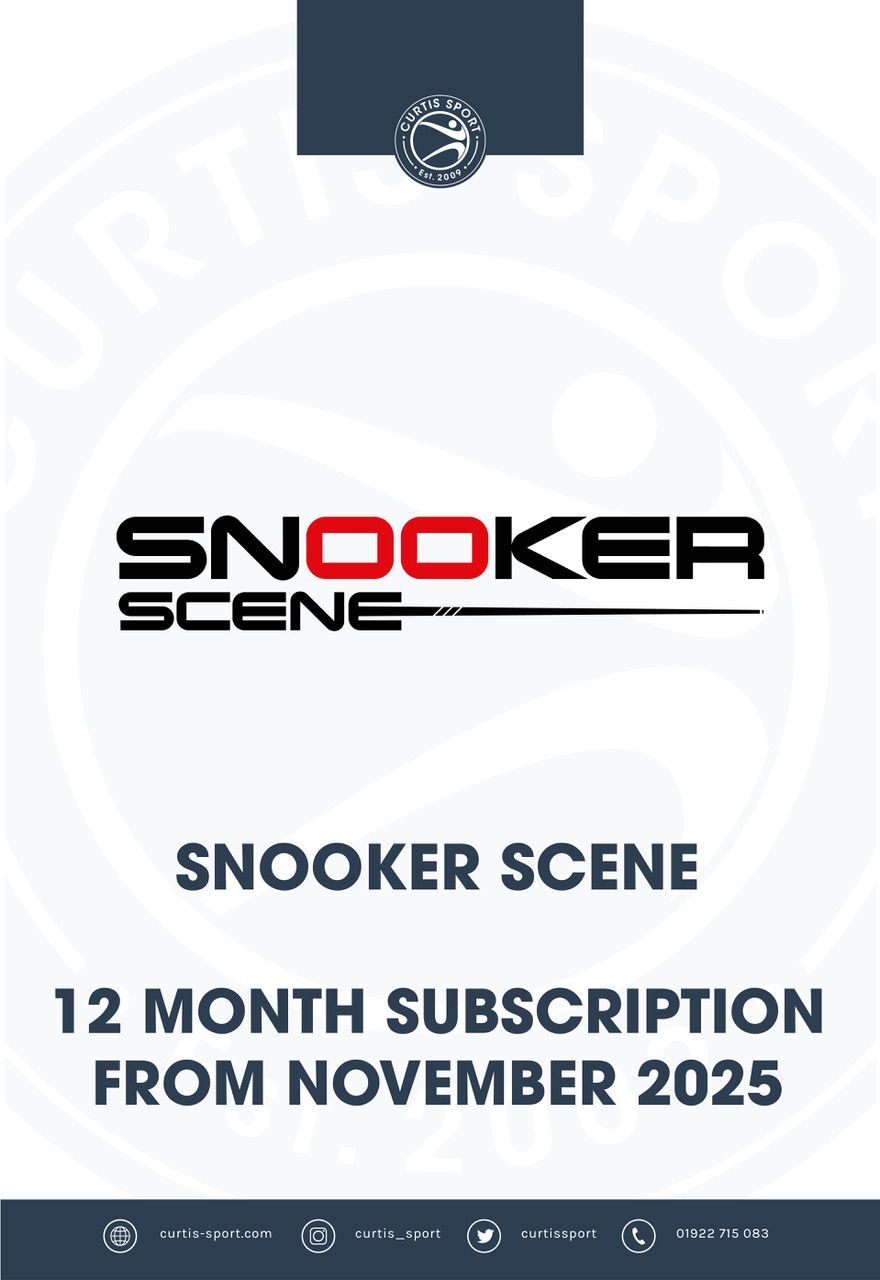 Snooker Scene - 12 Month Subscription (November 25) Snooker Scene - 12 Month Subscription (November 25)