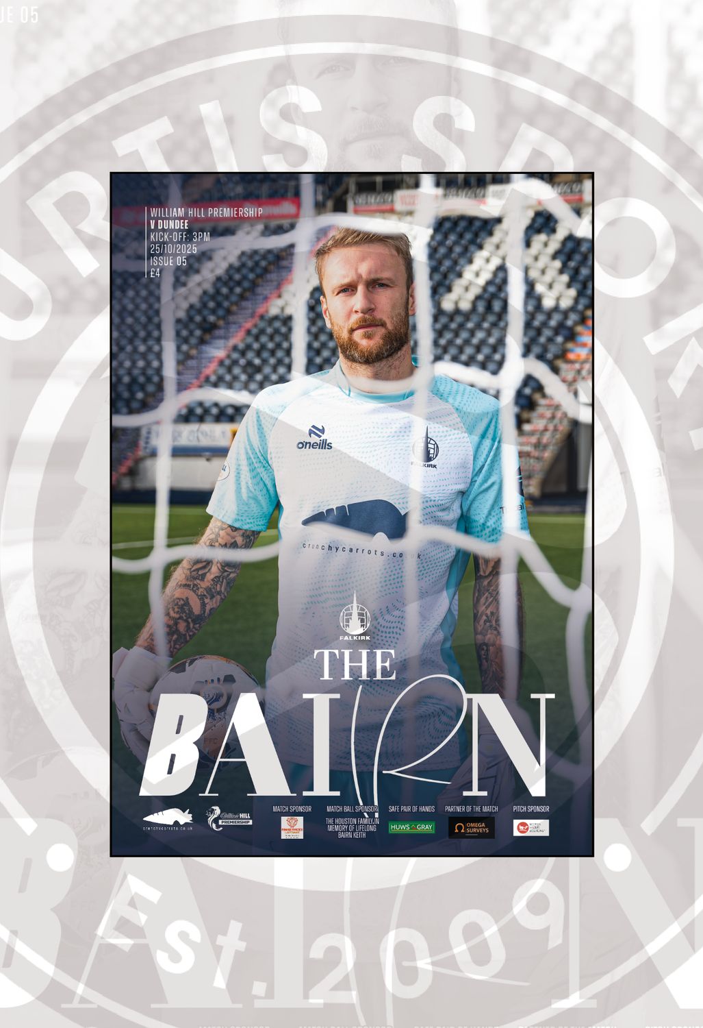 Falkirk v Dundee - 25/10/25