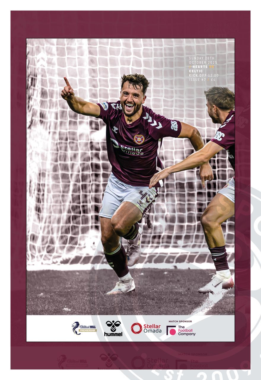Heart of Midlothian v Celtic - 26/10/25