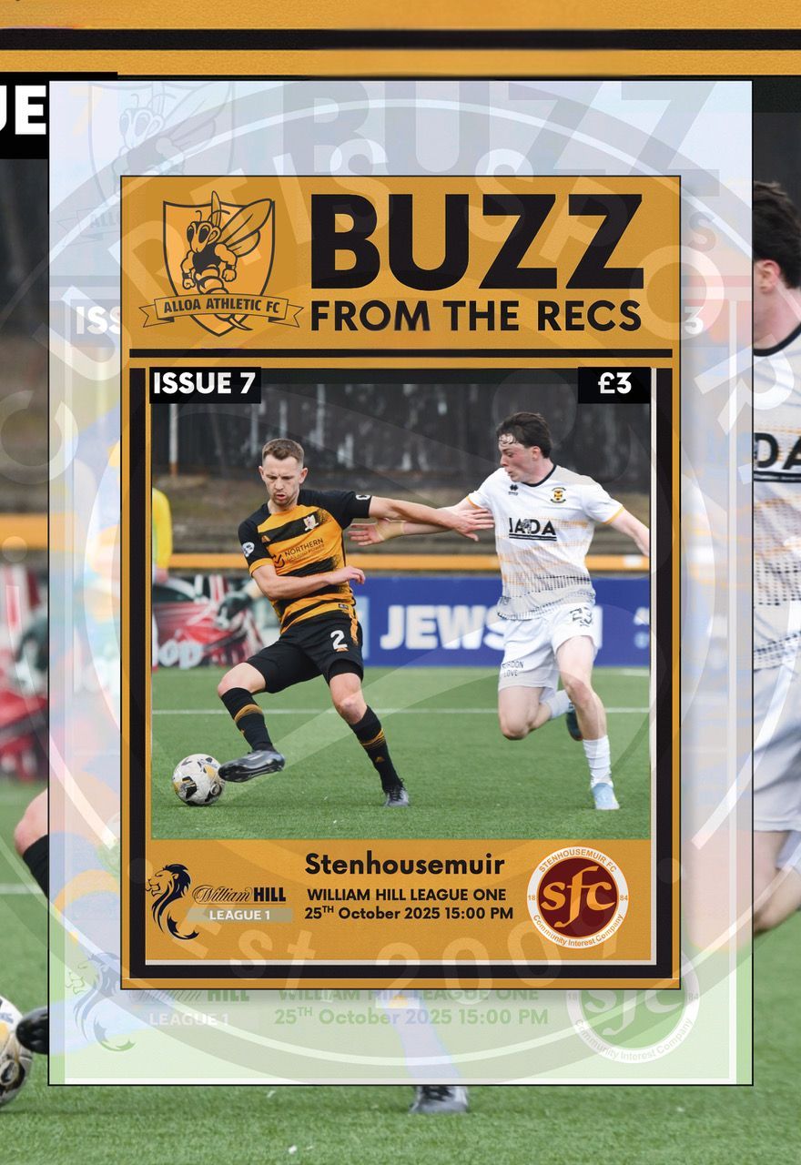 Alloa Athletic v Stenhousemuir - 25/10/25 Alloa Athletic v Stenhousemuir - 25/10/25