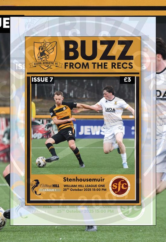Alloa Athletic v Stenhousemuir - 25/10/25
