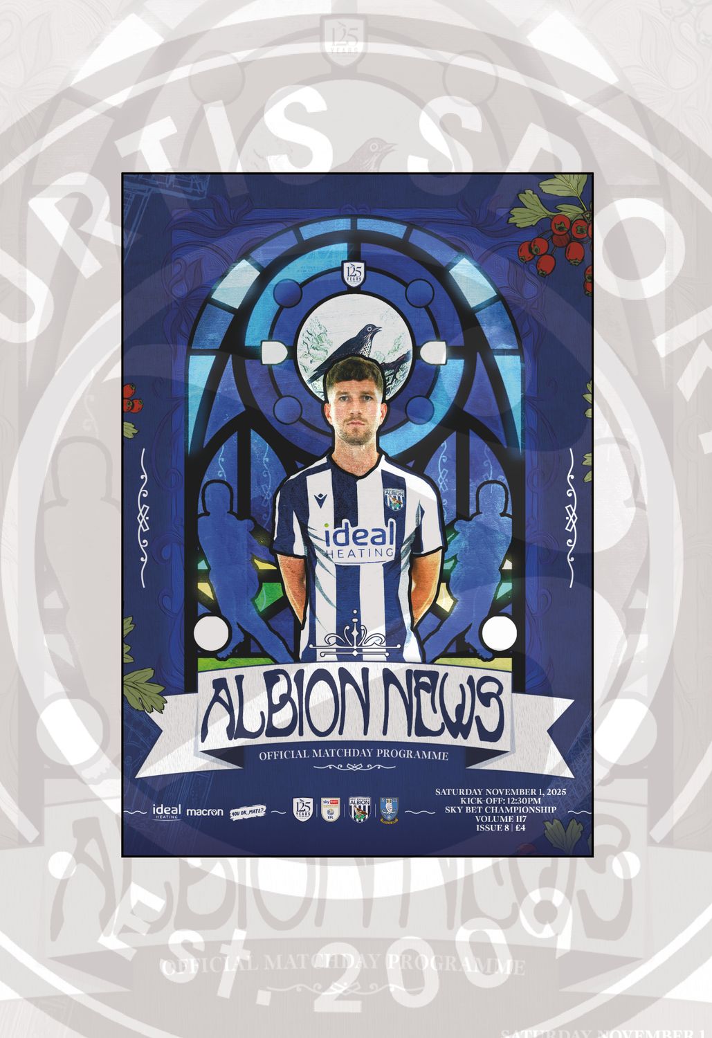 West Bromwich Albion v Sheffield Wednesday - 01/11/25 West Bromwich Albion v Sheffield Wednesday - 01/11/25