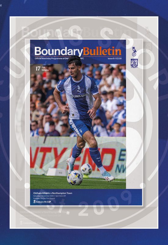 Oldham Athletic v Northampton Town - 01/11/25