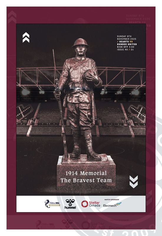 Heart of Midlothian v Dundee United - 09/11/25