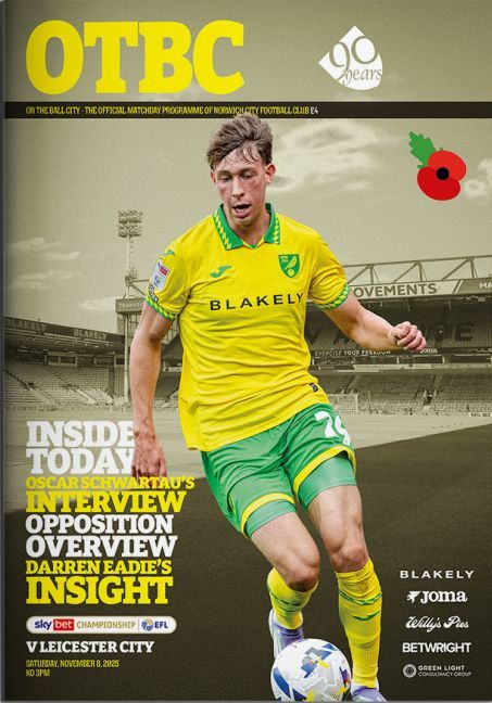 Norwich City v Leicester City - 08/11/25