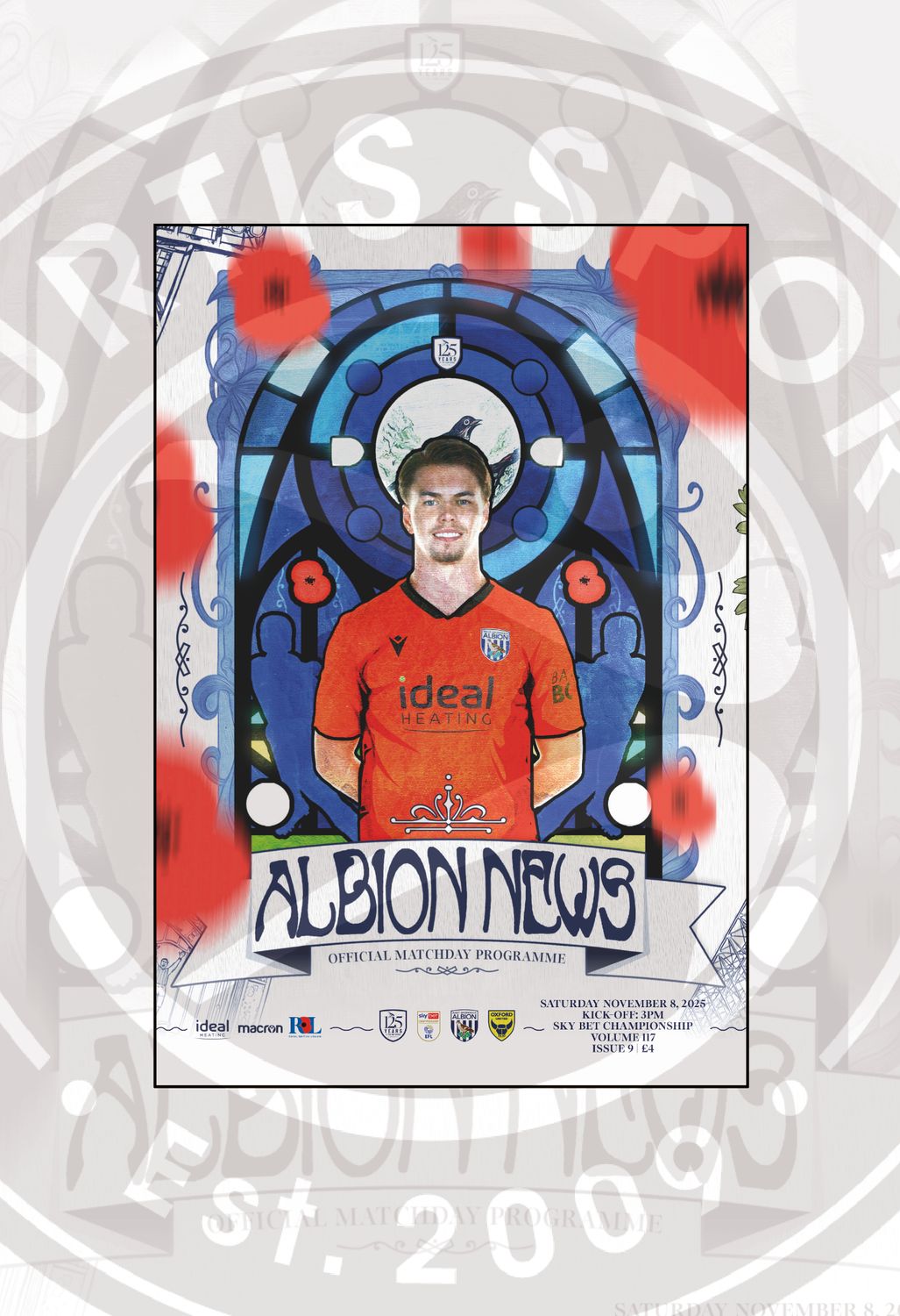 West Bromwich Albion v Oxford United - 08/11/25 West Bromwich Albion v Oxford United - 08/11/25
