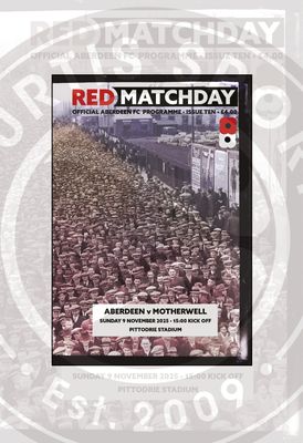 Aberdeen v Motherwell - 09/11/25 Aberdeen v Motherwell - 09/11/25