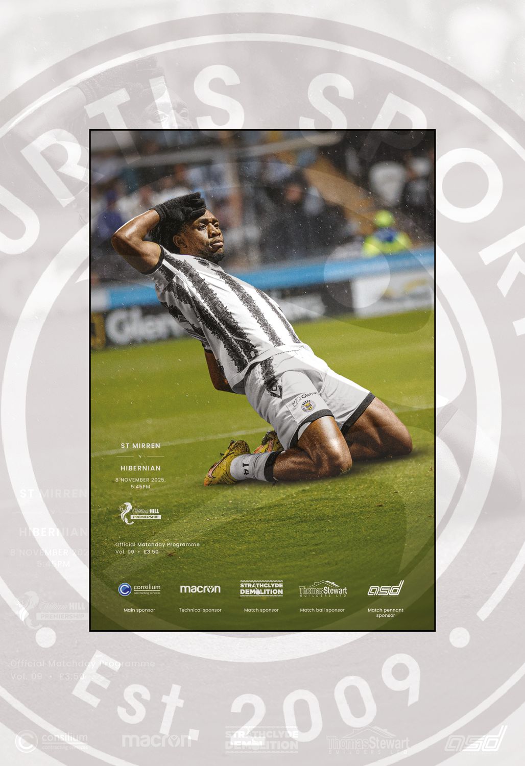 St Mirren v Hibernian - 08/11/25