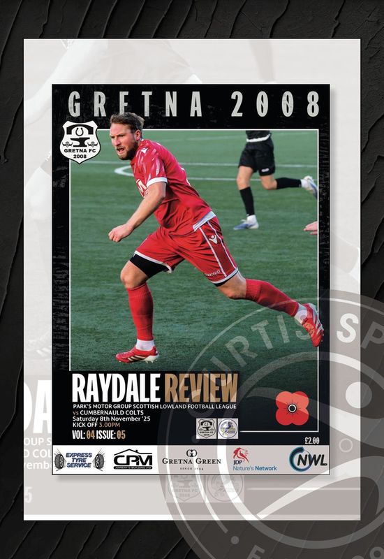 Gretna 2008 v Cumbernauld Colts - 08/11/25