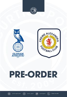 Oldham Athletic v Crewe Alexandra - 15/11/25