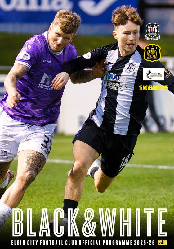 Elgin City v Dumbarton - 15/11/25