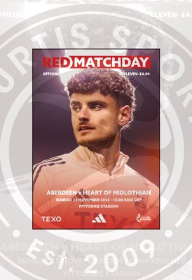 Aberdeen v Heart of Midlothian - 23/11/25