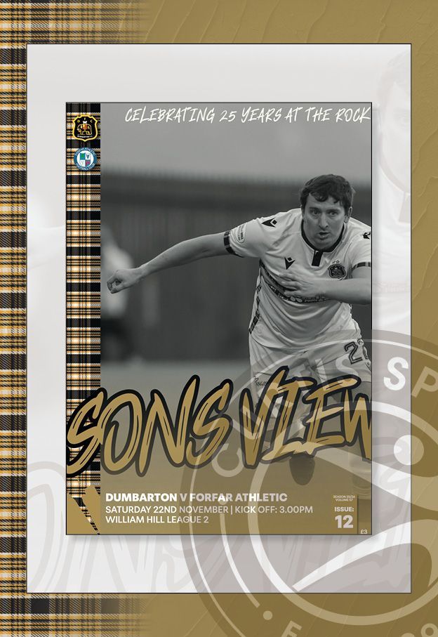 Dumbarton v Forfar Athletic - 22/11/25 Dumbarton v Forfar Athletic - 22/11/25
