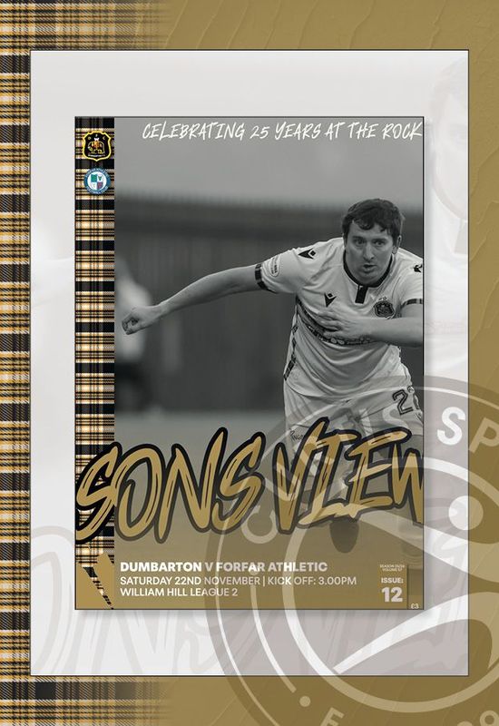 Dumbarton v Forfar Athletic - 22/11/25