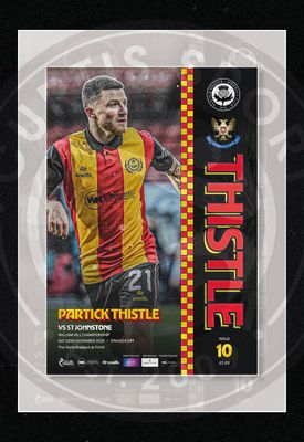 Partick Thistle v St Johnstone - 22/11/25 Partick Thistle v St Johnstone - 22/11/25