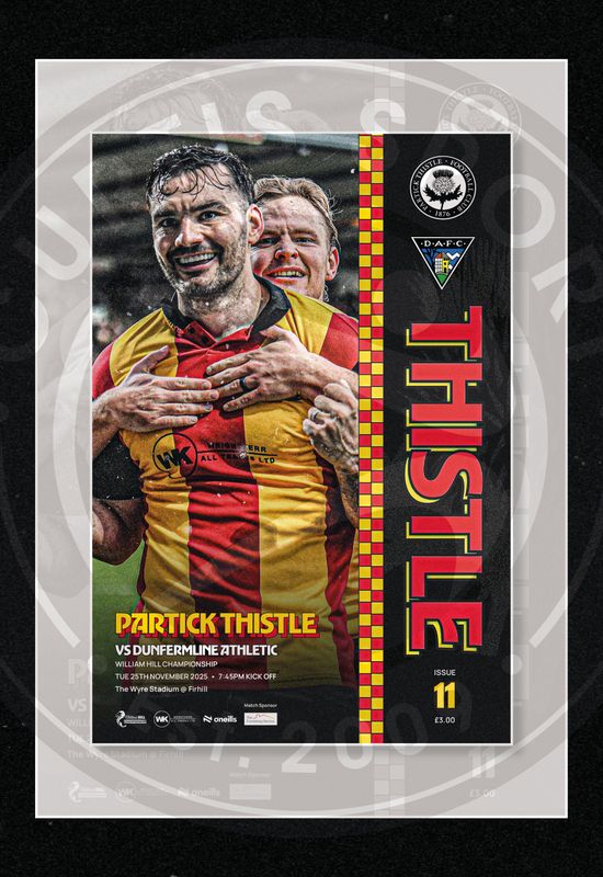 Partick Thistle v Dunfermline Athletic - 25/11/25