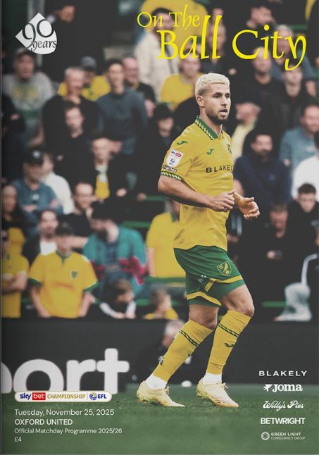 Norwich City v Oxford United - 25/11/25