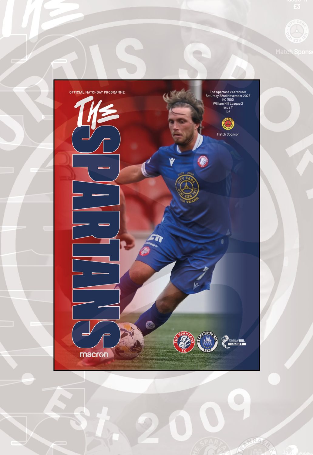 The Spartans v Stranraer - 22/11/25