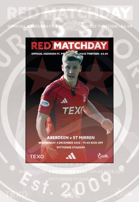Aberdeen v St Mirren - 03/12/25