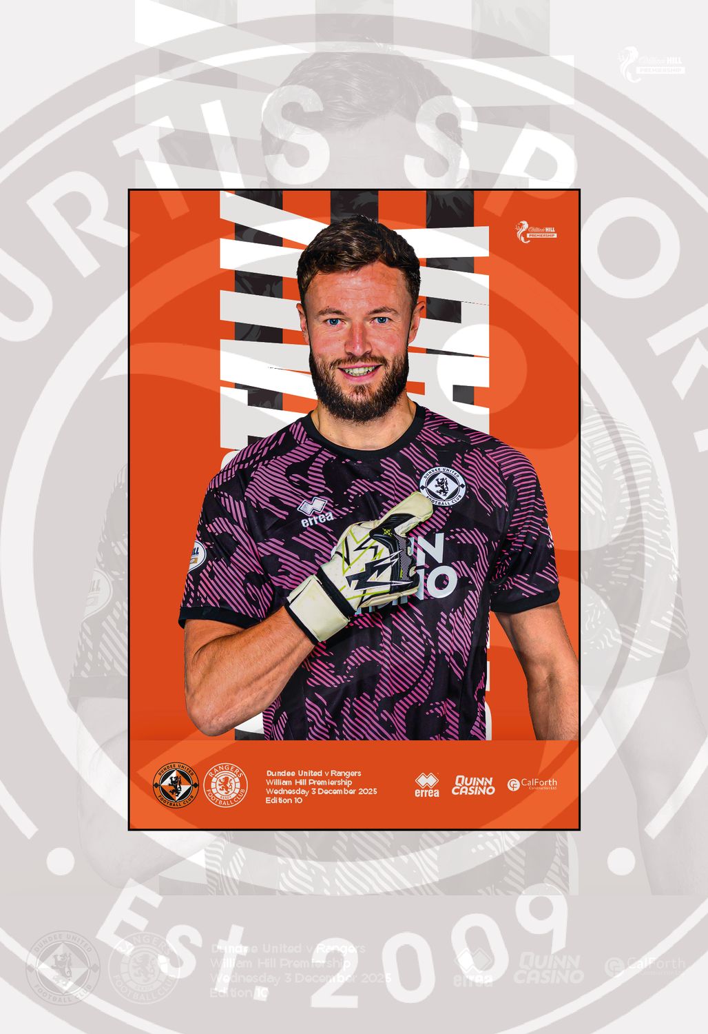 Dundee United v Rangers - 03/12/25