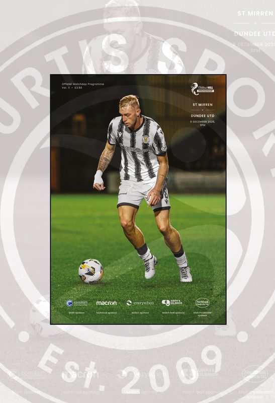 St Mirren v Dundee United - 06/12/25