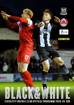 Elgin City v Clyde - 06/12/25