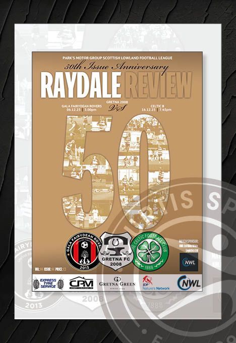 Gretna 2008 v Gala Fairydean Rovers / Celtic B 2-IN-1 - Dec 25