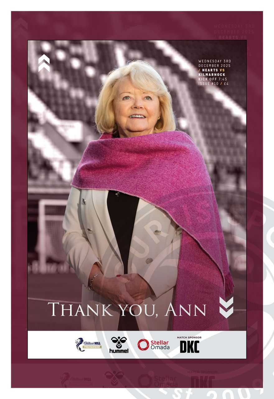 Heart of Midlothian v Kilmarnock - 03/12/25