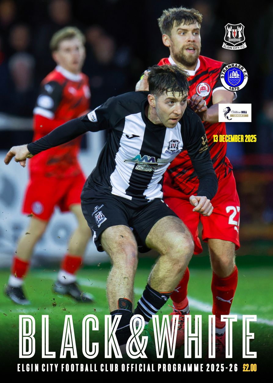 Elgin City v Stranraer - 13/12/25