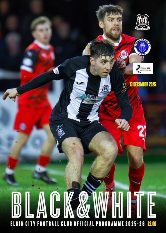 Elgin City v Stranraer - 13/12/25