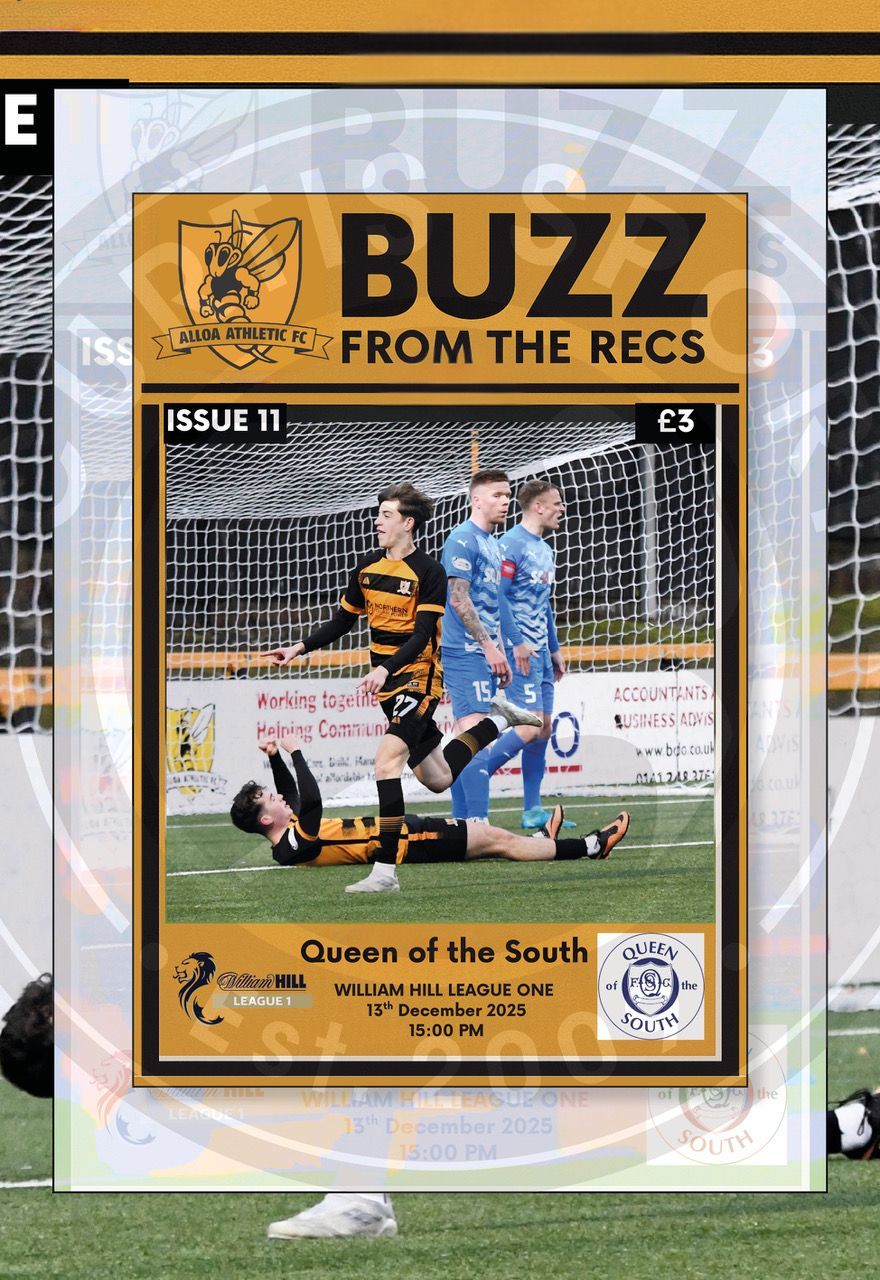 Alloa Athletic v Queen of the South - 13/12/25