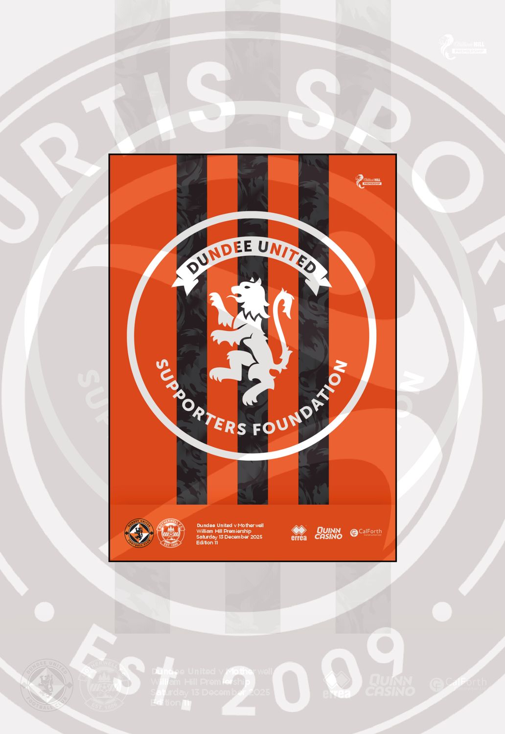 Dundee United v Motherwell - 13/12/25