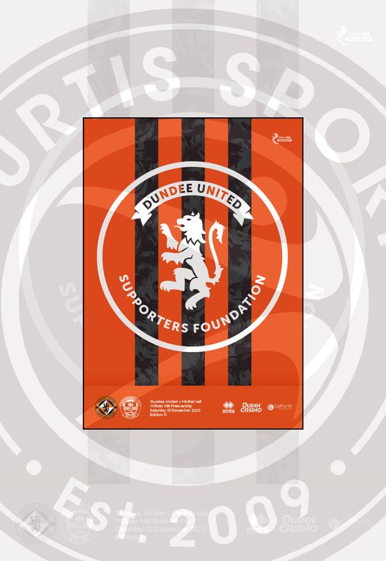 Dundee United v Motherwell - 13/12/25