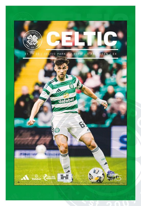Celtic v Aberdeen - 21/12/25