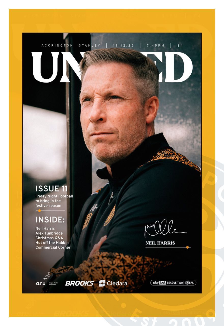 Cambridge United v Accrington Stanley - 19/12/25