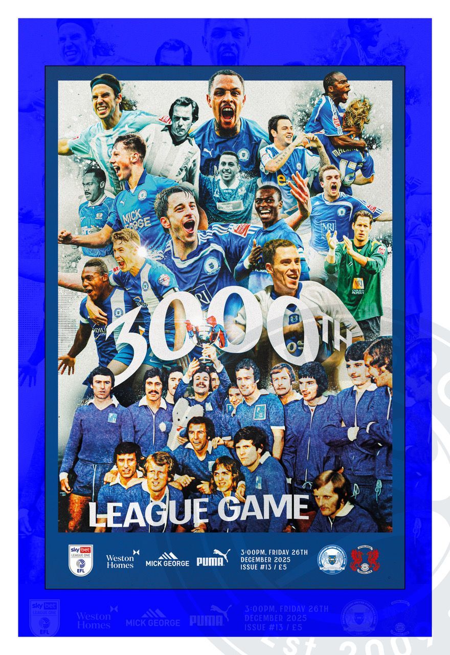 Peterborough United v Leyton Orient - 26/12/25