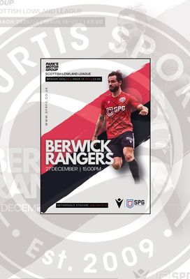 Gala Fairydean Rovers v Berwick Rangers - 27/12/25