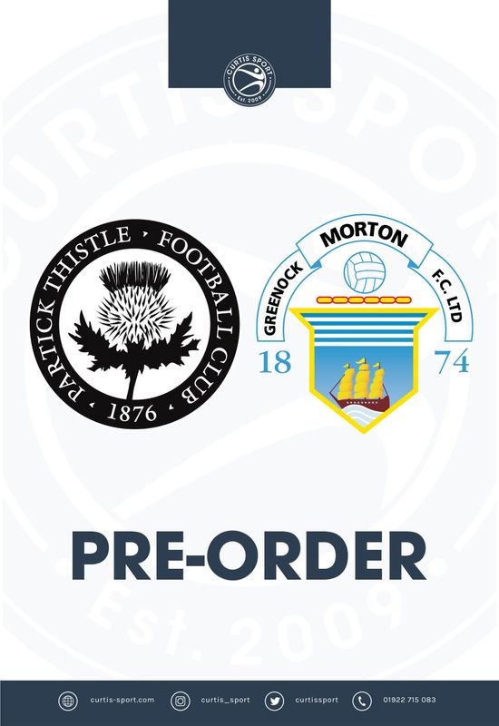 Partick Thistle v Greenock Morton - 03/01/26