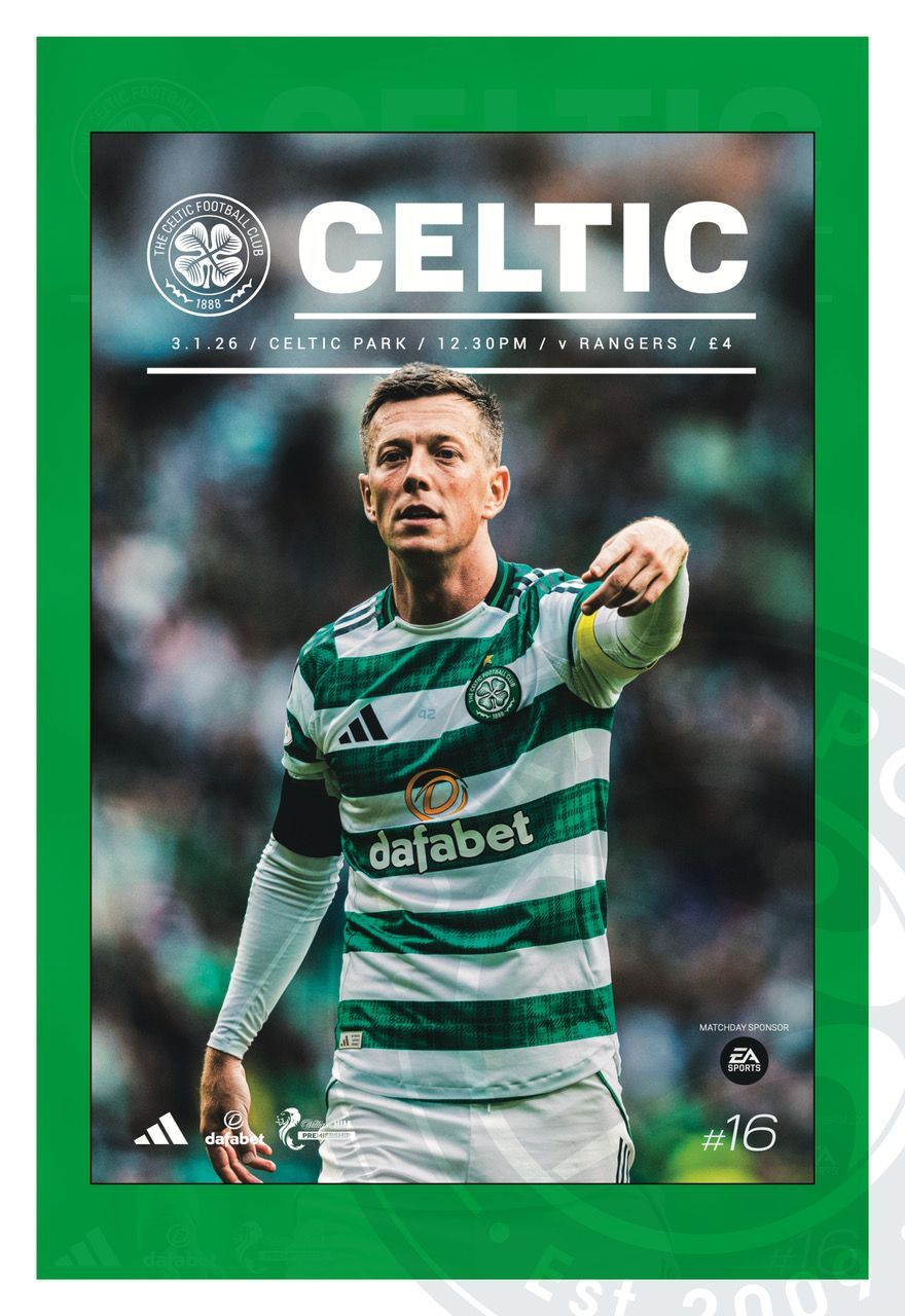Celtic v Rangers - 03/01/26