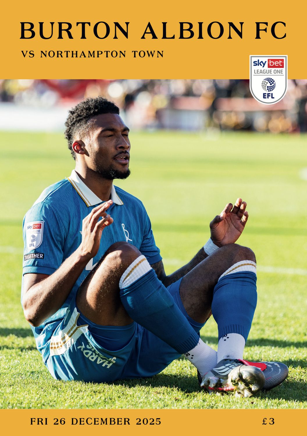 Burton Albion v Northampton Town - 26/12/25