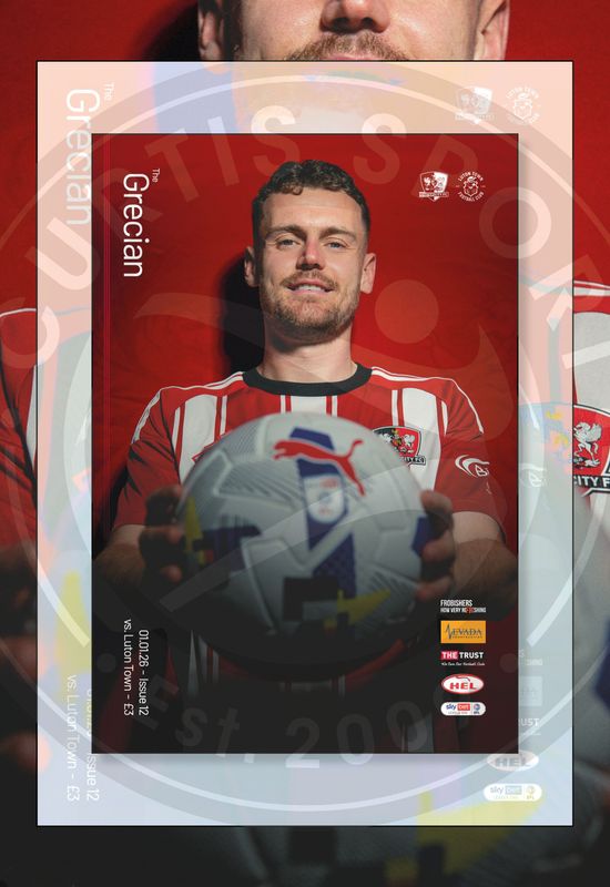 Exeter City v Luton Town - 01/01/25