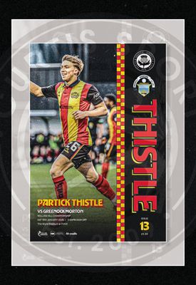 Partick Thistle v Greenock Morton - 03/01/26