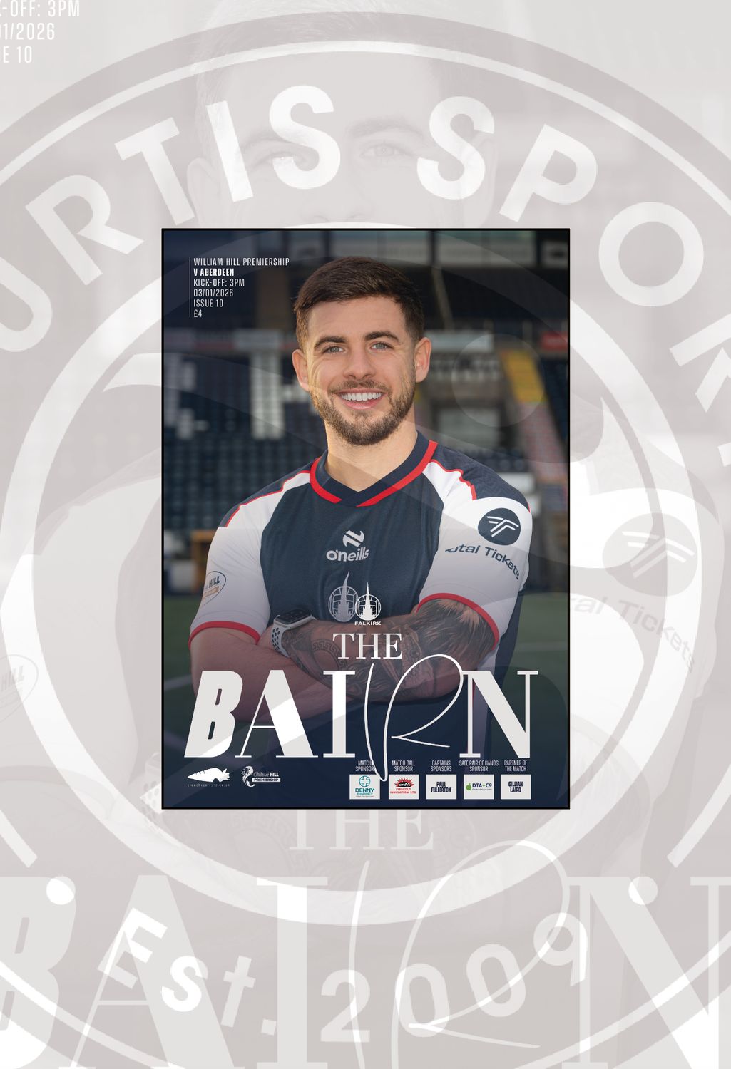 Falkirk v Aberdeen - 03/01/26