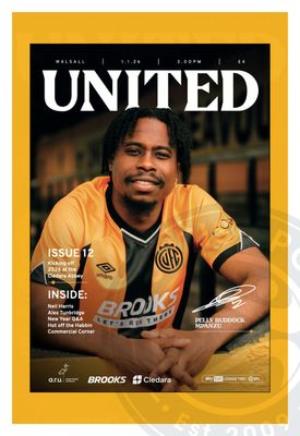 Cambridge United v Walsall - 01/01/26 Cambridge United v Walsall - 01/01/26