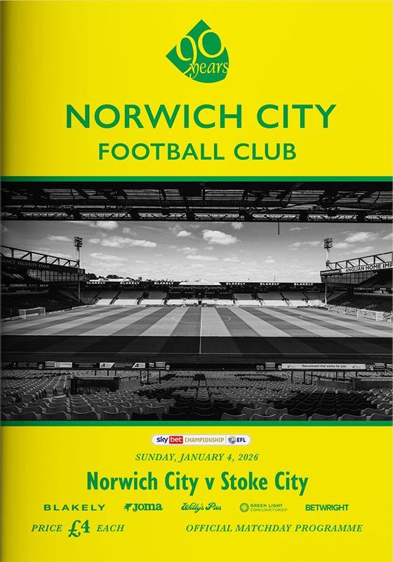 Norwich City v Stoke City - 04/01/26