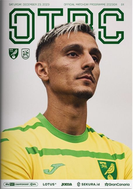 Norwich City v Huddersfield Town - 23/12/23