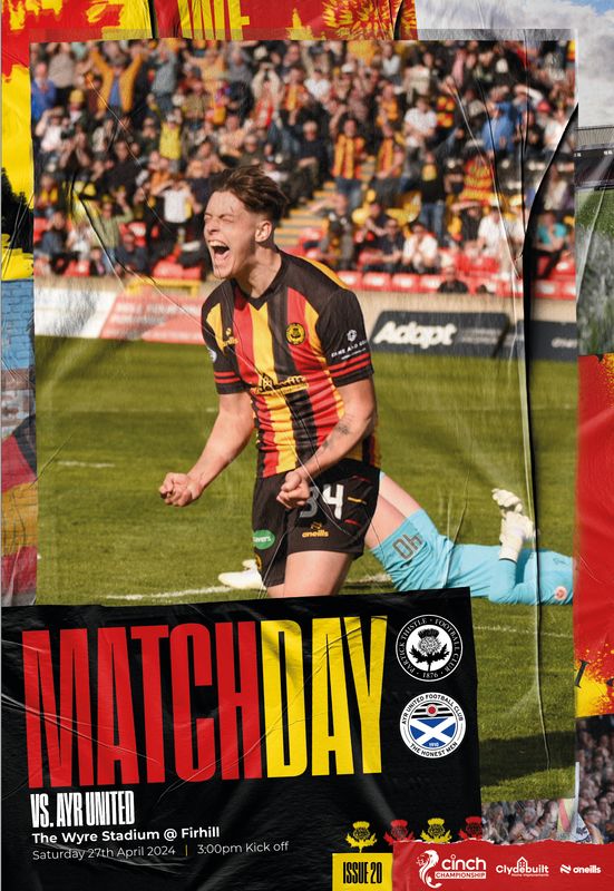 Partick Thistle v Ayr United - 27/04/24