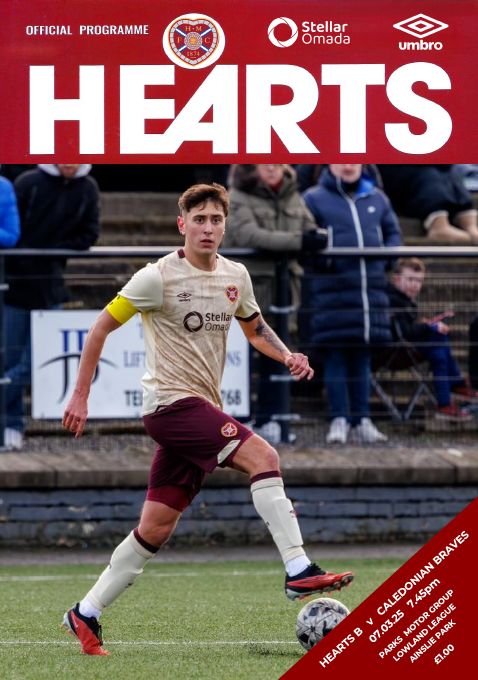 Hearts B v Caledonian Braves - 07/03/25