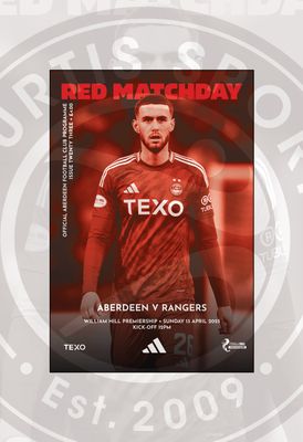 Aberdeen v Rangers - 13/04/25