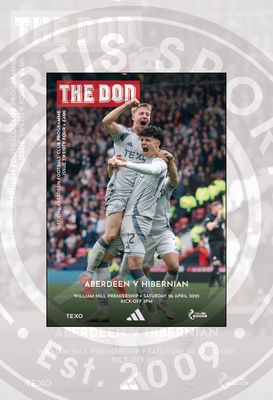 Aberdeen v Hibernian - 26/04/25